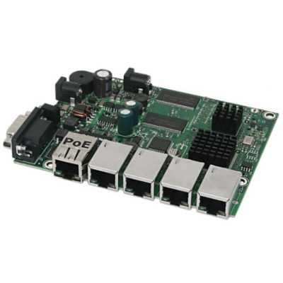 455043 - MikroTik RB450G 256 MB RAM, 680 MHz, 5x Gbit LAN, vč. L5 - RB450G