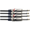 Stagg STC3P, kabel 2x JACK/2X JACK, 3m