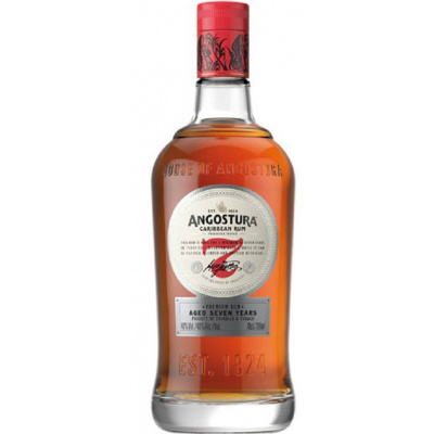 Angostura Dark 7yo 40% 0,7l (holá láhev)