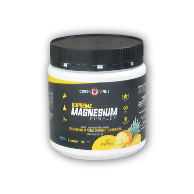 Czech Virus Supreme Magnesium Complex 340g Varianta: juicy pineapple