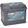 Autobaterie EXIDE Premium 12V 64Ah 640A EA640