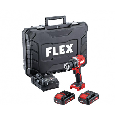 FLEX Flex Aku vrtačka s příklepem 18V PD 2G 18.0-EC LD/2.5 Set 519057