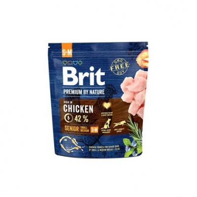 Brit Premium Dog by Nature Senior S+M 1kg Brit Premium 94990id