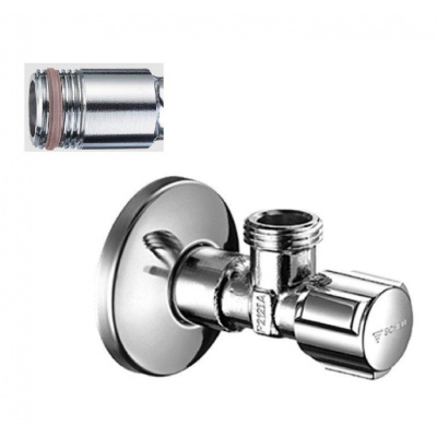 Schell robinet - Schell robinet d'angle avec filtre 1/2 chrome + asag easy  - 054280699