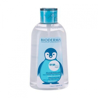 BIODERMA ABCDerm H2O Micellar Water micelární voda pro citlivou dětskou pokožku 1000 ml pro děti