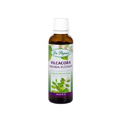 Vilcacora , originální bylinné kapky, 50 ml Dr. Popov