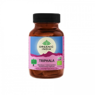 Organic India Triphala, 60 kapslí