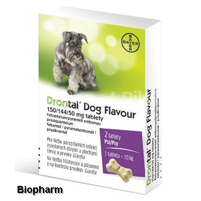 Drontal Dog Flavour 1 x 2 tbl