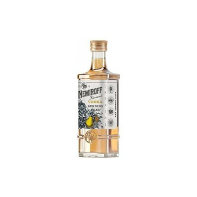 Nemiroff „ Burning Pear ” flavored Ukraine vodka 40% vol. 0.05 l