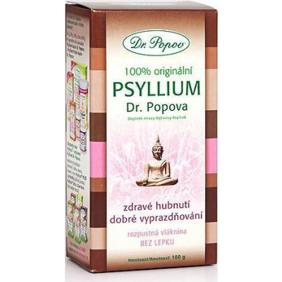 Dr. Popov Psyllium indická rozpustná vláknina 100 g