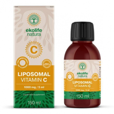Ekolife Natura Liposomal Vitamin C 1000 mg 150 ml Varianta: Liposomal Vitamin C 1000 mg 150 ml