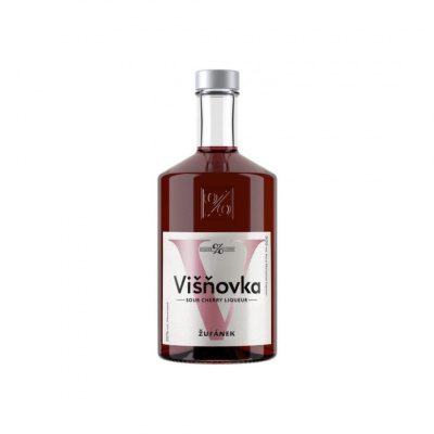 Žufánek višňovka 0,5L 20% (holá láhev)