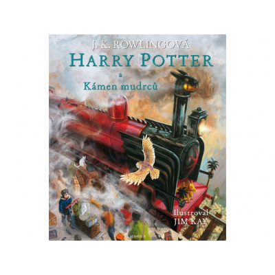 Albatros Harry Potter (1) a Kámen mudrců (ilustrované vydání)