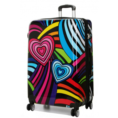 Cestovní kufr MADISSON 4W ABS L 96820S-70-00 92 L vícebarevná