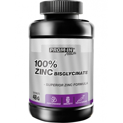 Prom-In 100% Zinc (Zinek) Bisglycinate 120 tablet