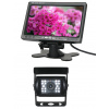 AUTIO LCD TFT monitor do auta 7 palcový + Couvací kamera c107ccd s infračerveným viděním pro nák