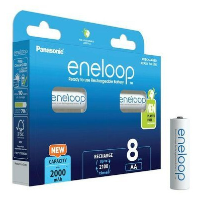 Panasonic Eneloop AA 8ks 3MCCE/8BE