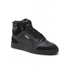 Sneakersy Puma Shuffle Mid Fur 387609 01 Black/Puma Black/Steel Gray Imitace kůže/-Ekologická kůže 42