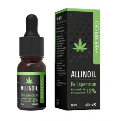 ALLINOIL Premium CBD 12% 10ml