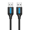 Kabel USB 2.0 Vention COJBD 2A 0,5 m černý PVC