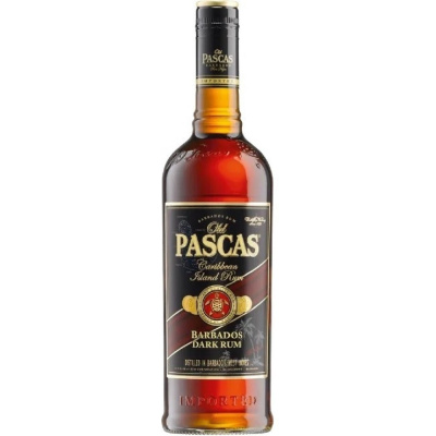 Old Pascas Barbados Dark 37,5% 1 l (holá láhev)