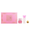 Versace Versace Bright Crystal SET: Toaletní voda 90ml + Tělové mléko 100ml + Kľúčenka Pre ženy Toaletní voda