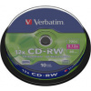 Verbatim CDRW 12x 80min/700MB, 10ks, spindle 43480