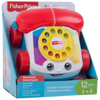 Mattel Fisher Price - Tahací telefon