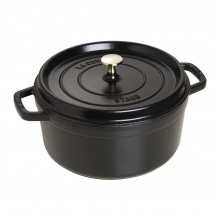 Staub Cocotte černá 26 cm 5,2 l 1102625