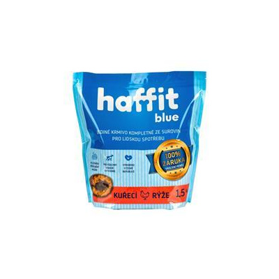 Haffit Blue - Kuřecí & Rýže 1,5 kg