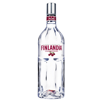 Finlandia Cranberry 37,5% 1 l (holá láhev)
