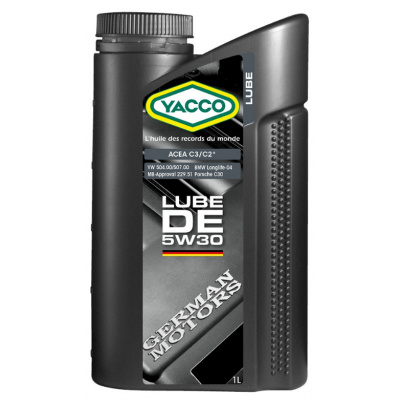 Motorový olej YACCO Lube DE 5W-30, 1L