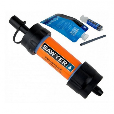 Vodní cestovní filtr SAWYER SP128 MINI - oranžový