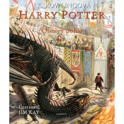 Albatros Harry Potter (4) a Ohnivý pohár (ilustrované vydání)