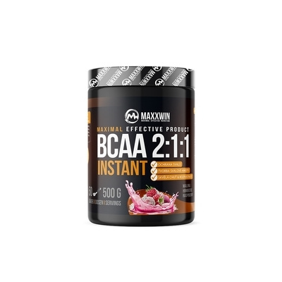 MaxxWin BCAA 2:1:1 Instant Powder - Malina - 500 Gramů