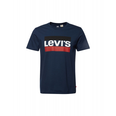 LEVI'S ® Tričko 'Sportswear Logo Graphic' námořnická modř / červená / černá / bílá, vel.S