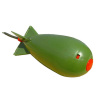 Krmítko na ryby raketa XL (zakrmovacia raketa na krmivo pro ryby)