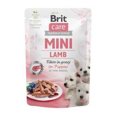 VAFO Carnilove Praha s.r.o. Brit Care Dog Mini Puppy Lamb fillets in gravy 85g