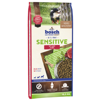bosch Sensitive Lamb & Rice - Výhodné balení 2 x 15 kg