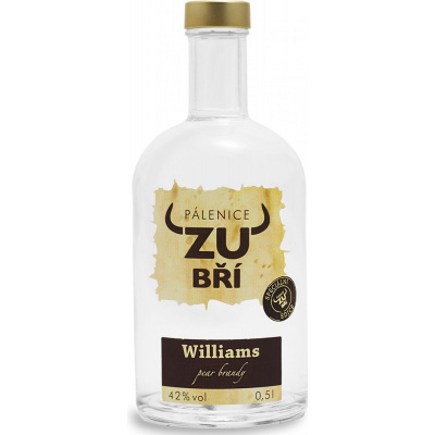 Pálenice Zubří Hruškovice Williams 42% 0,5l