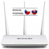 Tenda F3 (F303) WiFi N Router 802.11 b/ g/ n, 300 Mbps, WISP, Universal Repeater, 3x 5 dBi antény F3