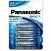 PANASONIC Alkalické baterie EVOLTA Platinum LR6EGE/4BP AA 1,5V (Blistr 4ks)