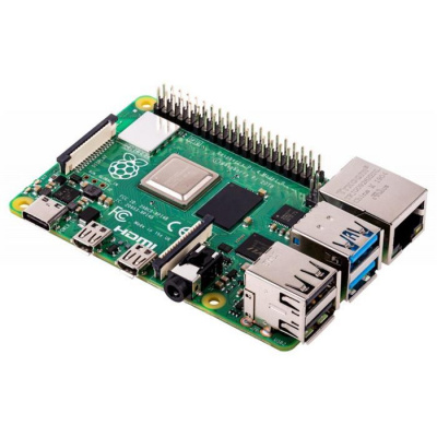 Raspberry Pi 4B, ARM (4x 1.5GHz), 2GB RAM, Wi-Fi ac, BT, mSDHC - Raspberry Pi 4 Model B 2GB