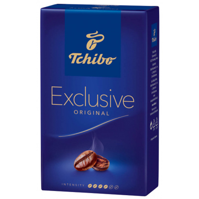 Tchibo Exclusive mletá Káva 250g (Kartonové balení : 12 ks)