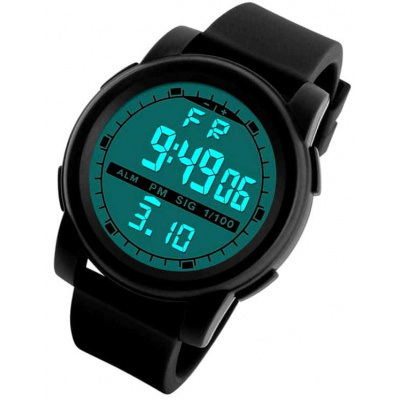 Camerazar Binární hodinky s LED displejem FORMULA F1, 6 barev, plastový obal, akrylové sklíčko FE823