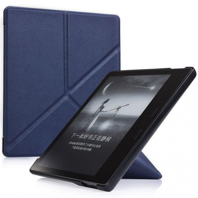 Pouzdro na čtečku knih Durable Lock Origami DLO-03 - Pouzdro na Amazon Kindle Oasis 2 / 3 - tmavě modré (8594211253581)