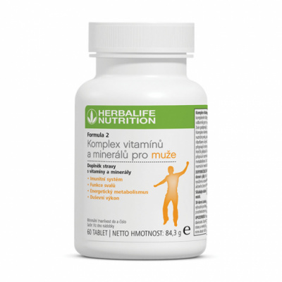 Herbalife Formula 2 Komplex vitamínů a minerálů pro muže 60 tablet