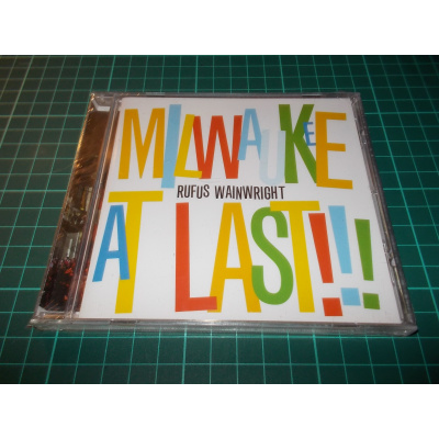 RUFUS WAINWRIGHT - MILWAUKEE AT LAST!!! (CD)