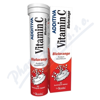 Additiva Vitamin C Blutorange 20 šumivých tablet