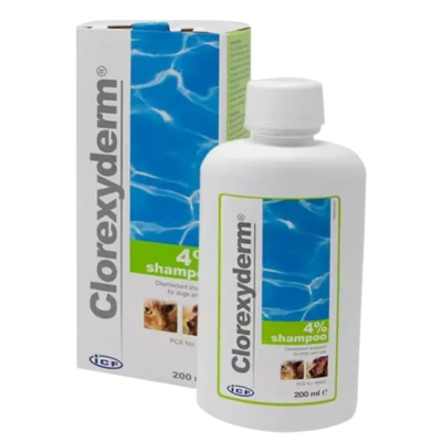 Clorexyderm shampoo 4% ICF 250 ml